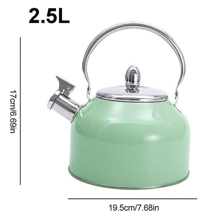 Stainless Steel Kettle 2.5L Household Water Boiler  Tea Pot Durable