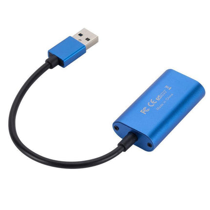 HDMI to USB3.0 Video Capture Card 4K/1080P 60fps HD Recorder Game Live Streaming - Aimall
