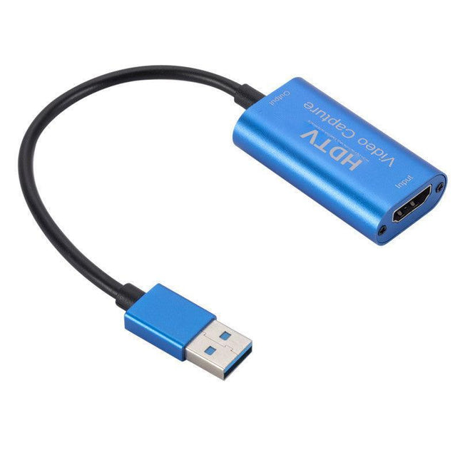 HDMI to USB3.0 Video Capture Card 4K/1080P 60fps HD Recorder Game Live Streaming - Aimall