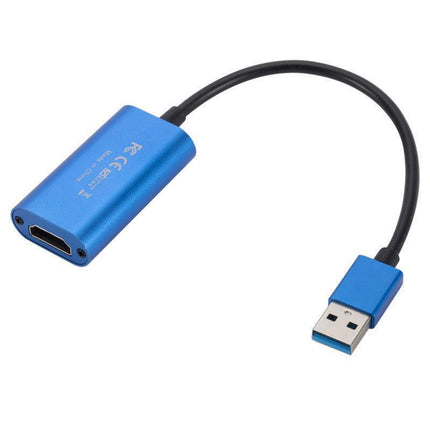 HDMI to USB3.0 Video Capture Card 4K/1080P 60fps HD Recorder Game Live Streaming - Aimall