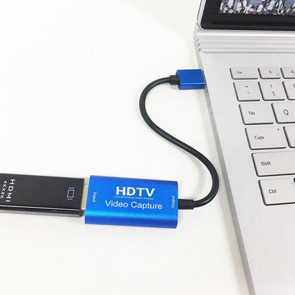 HDMI to USB3.0 Video Capture Card 4K/1080P 60fps HD Recorder Game Live Streaming - Aimall