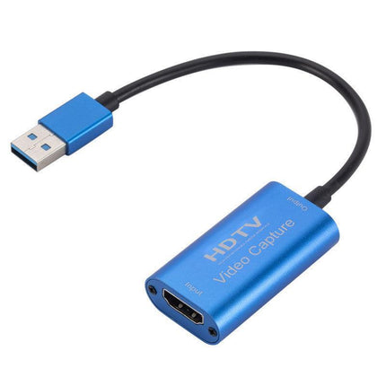 HDMI to USB3.0 Video Capture Card 4K/1080P 60fps HD Recorder Game Live Streaming - Aimall