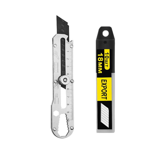 1 Set Multifunctional Stainless Steel Utility Knife Wallpaper Edge Cutting Tool
