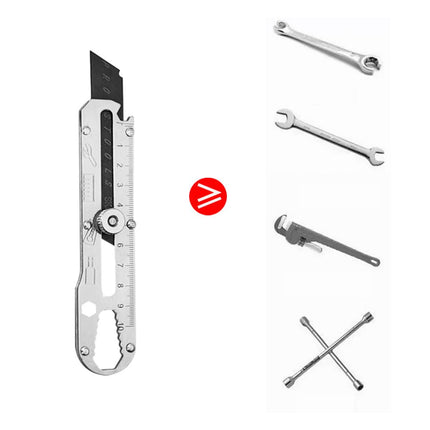 1 Set Multifunctional Stainless Steel Utility Knife Wallpaper Edge Cutting Tool