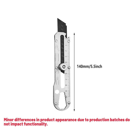 1 Set Multifunctional Stainless Steel Utility Knife Wallpaper Edge Cutting Tool
