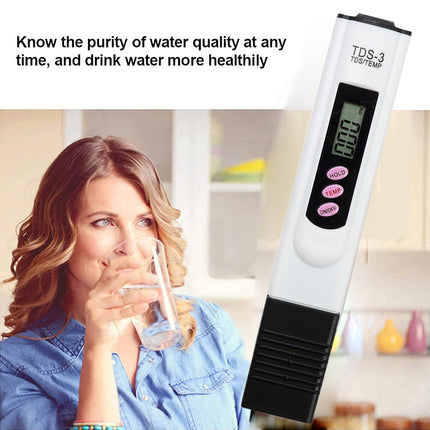 TDS Water Quality Test Pen for Fish Tank Tap Water Drinking Water Detector Tool