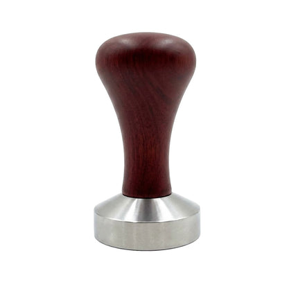 51mm Coffee Tamper Aluminum Alloy Base Wooden Handle for Espresso Machine