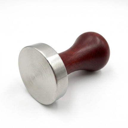 51mm Coffee Tamper Aluminum Alloy Base Wooden Handle for Espresso Machine
