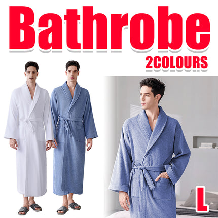 Quick Dry Absorbent Bathrobe Robe Soft Fabric Comfortable for Home Hotel Use