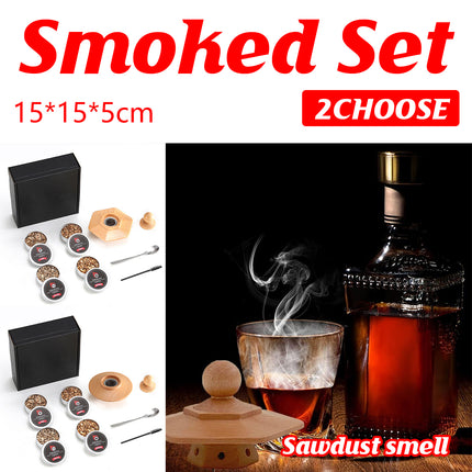 Wine Smoker Kit for Cocktails Whiskey for Home Bar Bartenders Drinks Infusion