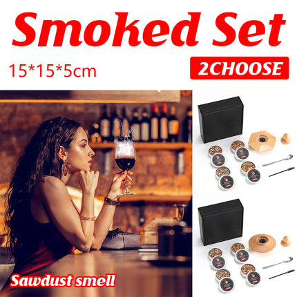 Wine Smoker Kit for Cocktails Whiskey for Home Bar Bartenders Drinks Infusion