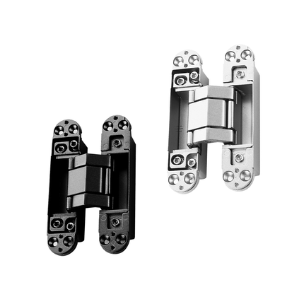Hidden Invisible Door Hinge Concealed 3D Hinge Heavy Duty for Doors and Cabinets
