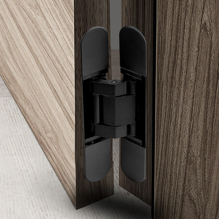 Hidden Invisible Door Hinge Concealed 3D Hinge Heavy Duty for Doors and Cabinets