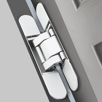 Hidden Invisible Door Hinge Concealed 3D Hinge Heavy Duty for Doors and Cabinets
