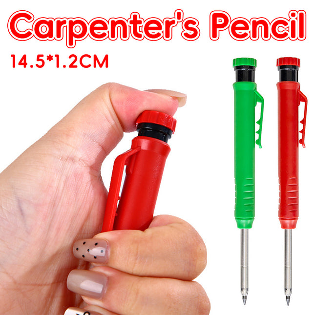 Carpenter Pencils Portable Easy to Use for Wood Metal Stone Construction Project