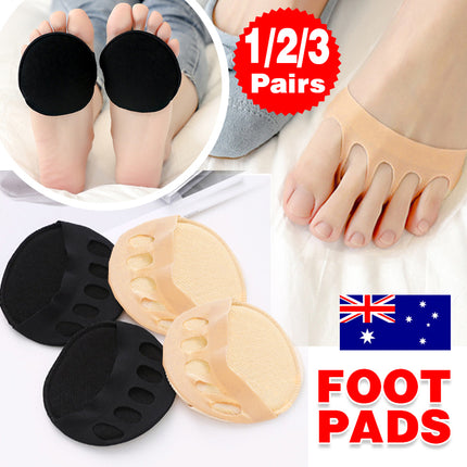 2/3Pairs Honeycomb Fabric Forefoot Pads Keeps Our Feet Toes and Arches Protected