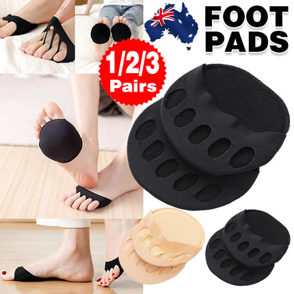 2/3Pairs Honeycomb Fabric Forefoot Pads Keeps Our Feet Toes and Arches Protected