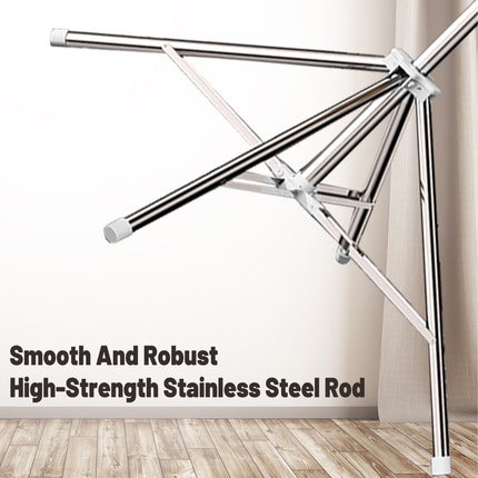 Folding Drying Rack Floor Stand Multi Functional Clothes Laundry Hanger Indoor