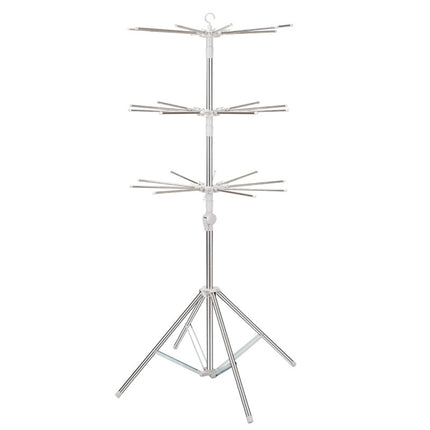 Folding Drying Rack Floor Stand Multi Functional Clothes Laundry Hanger Indoor