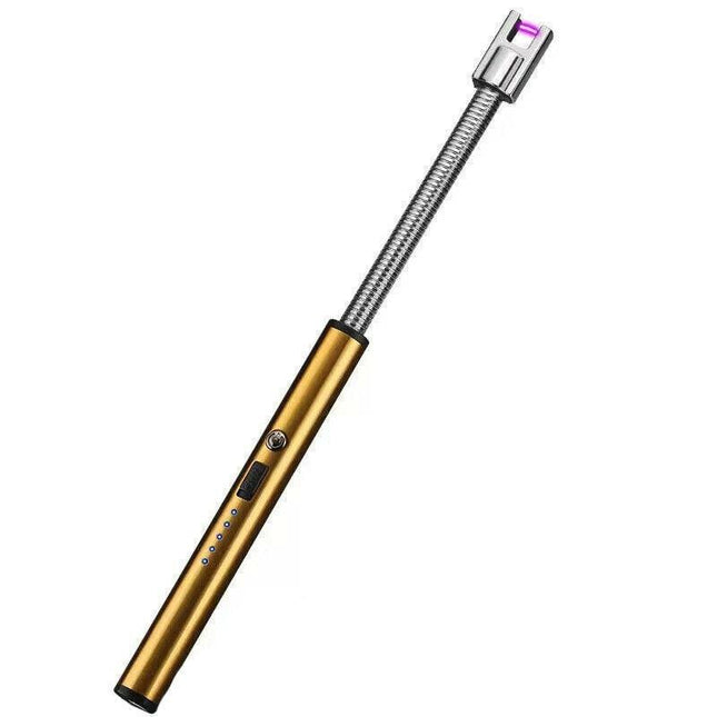Electric Flameless Usb Lighter Bbq Windproof Cooking Kitchen Candle Rechargeable - Aimall