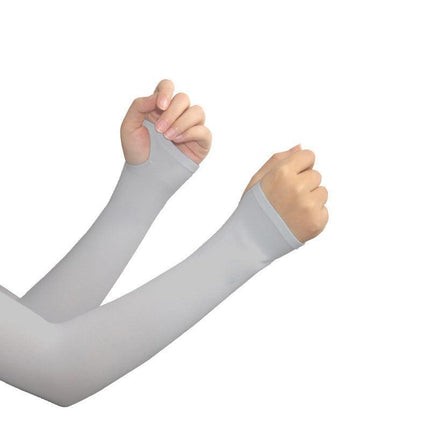 Unisex Outdoor Cooling Arm Protectors Sleeves Sun UV Protection Stretch Covers - Aimall