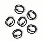 50 X Hair Ties Elastic Band Snagless Ponytail Tie School Bubbles Various Colours