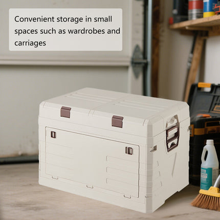 Foldable Storage Box Outdoor Camping Organizer for Hiking Picnic Travel Gear