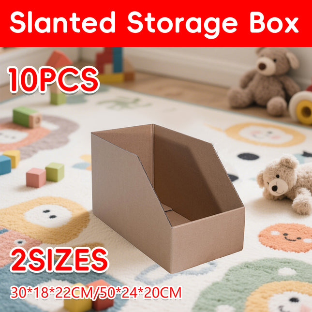 Classified Storage Slanted Mouth Display Box for Storage Dustproof Durable