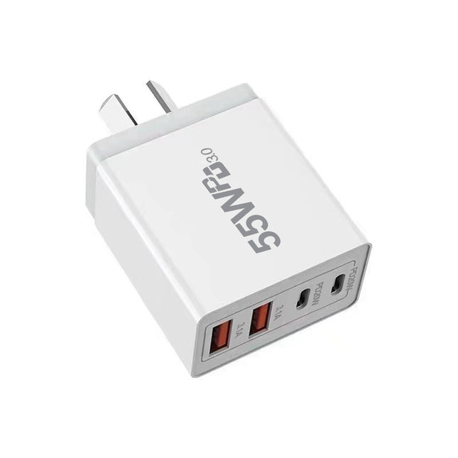 30W Qualcomm 3Port Qc3.0 Fast Charging Usb Wall Charger Adapter For Iphone Au