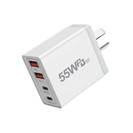 30W Qualcomm 3Port Qc3.0 Fast Charging Usb Wall Charger Adapter For Iphone Au
