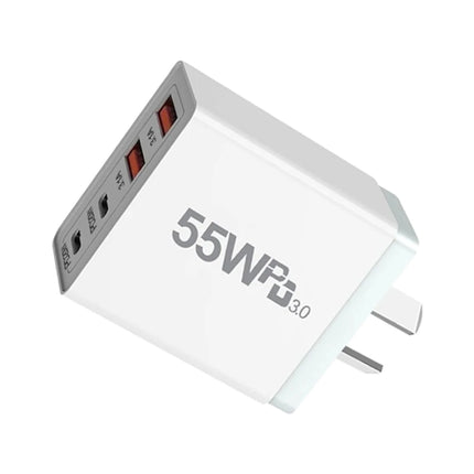 30W Qualcomm 3Port Qc3.0 Fast Charging Usb Wall Charger Adapter For Iphone Au