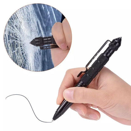 Self Defence Tactical Pen Glass Breaker DNA Catcher Survival Emergency Tool - Aimall