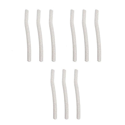 9X Eyebrow Facial Razor Dermaplaning Tool with Biodegradable Wheat Straw Handle - Aimall