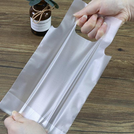 500PCS 1/2 Cup Take Out Bags Cup Carrier Clear Handle Drink Carrier Plastic Bags - Aimall