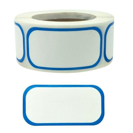 300PCS Food Labels Blank Food Stickers 1''x2'' Food Safety Storage AU Stock - Aimall