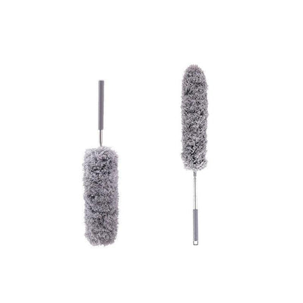 S/L Long Telescopic Feather Duster Extending Handle Home Cleaner Dust Brush Tool - Aimall