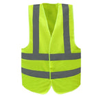 Safety Vest Reflective Tape Yellow Day Workware Night High Visibility - Aimall