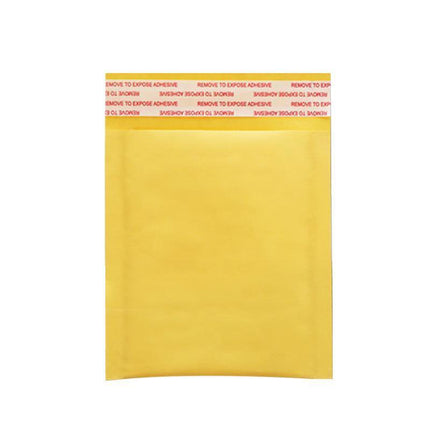 25PCS Poly Bubble Mailer Yellow Colour Multi-Size Plastic Padded Bag - Aimall