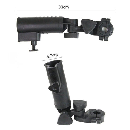 Durable Golf Umbrella Holder For Buggy Cart/ Baby Pram/ Wheelchair Clicgear - Aimall