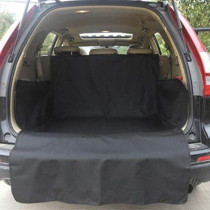 Pet Dog Car Boot Cargo Liner Cover Mat Waterproof Protector Cat SUV Ute Black - Aimall