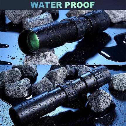 4K 10-300X40mm Super Telephoto Zoom Monocular Telescope Without mini Tripod - Aimall