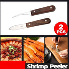 Prawn Peeler Shrimp Deveiner Device Shrimp Opener Kitchen Tool Stainless Steel