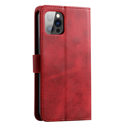 Red Wallet Leather Flip Case Cover For iPhone 7 8 6 6S Plus X 11 12 13 Pro XS Max XR - Aimall