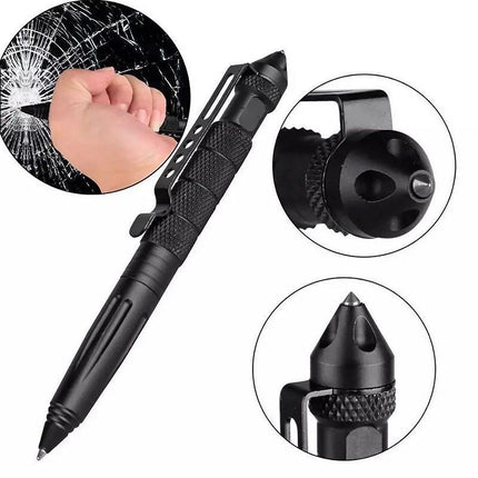 Self Defence Tactical Pen Glass Breaker DNA Catcher Survival Emergency Tool - Aimall