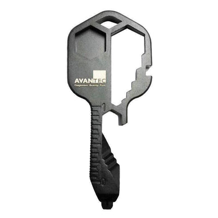 24 in 1 Multi-tool Key Shaped Pocket Keychain Bottle Opener Wrench Tools - Aimall