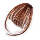 Clip In on Bangs Fringe Fake Hair Extensions Straight Front Neat Hair as Human - Aimall