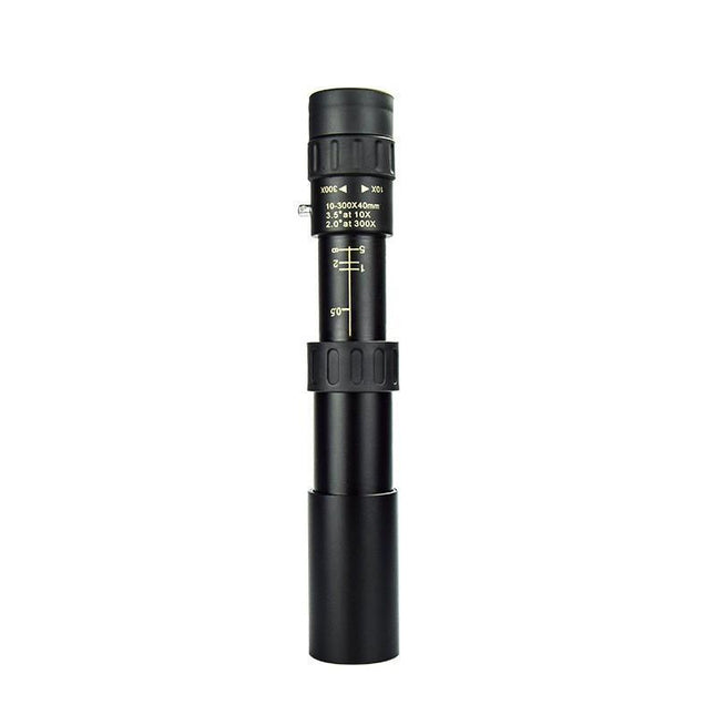 4K 10-300X40mm Super Telephoto Zoom Monocular Telescope Without mini Tripod - Aimall
