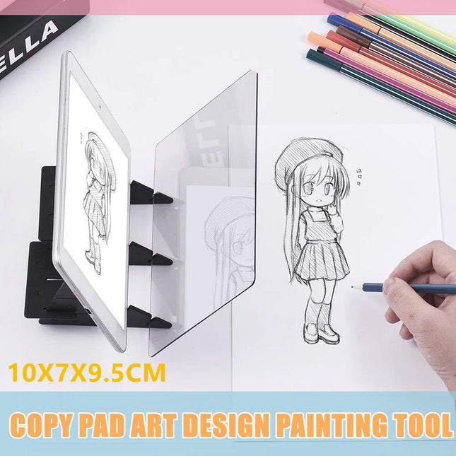 Optical LED Tracing Drawing Board Light Image Copy Pad Art Design Painting Tools - Aimall