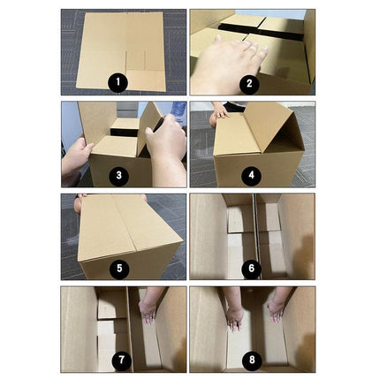 5PCS File Paper Storage Box Storage Holder Office Sundries Storage Organizer - Aimall