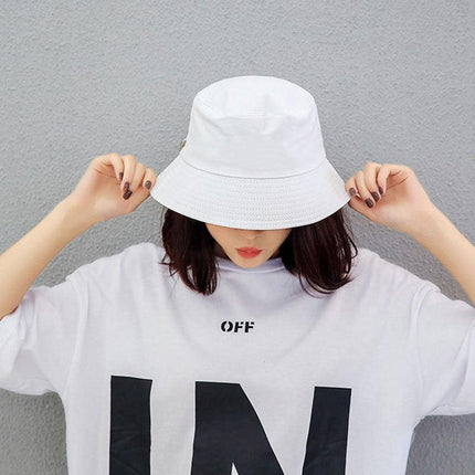 10 Colours Unisex Sun Bucket Boonie Hat Hunting Fishing Outdoor Beach Cap - Aimall